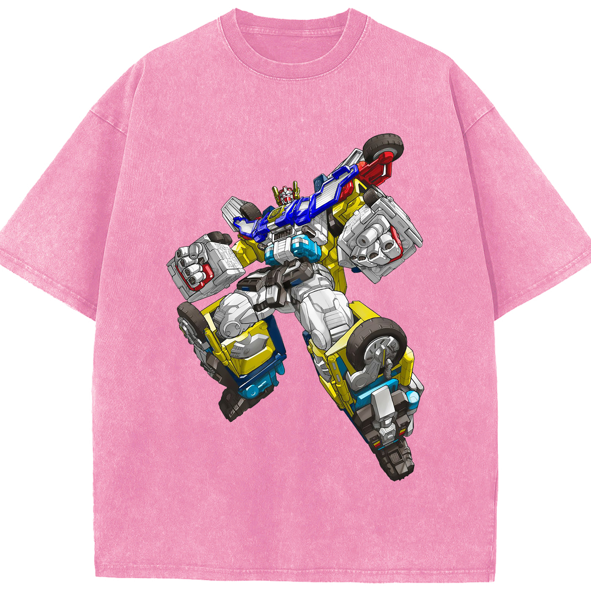 （画像用）  綿100% ヴィンテージ風 半袖Tシャツ（フロントプリント）